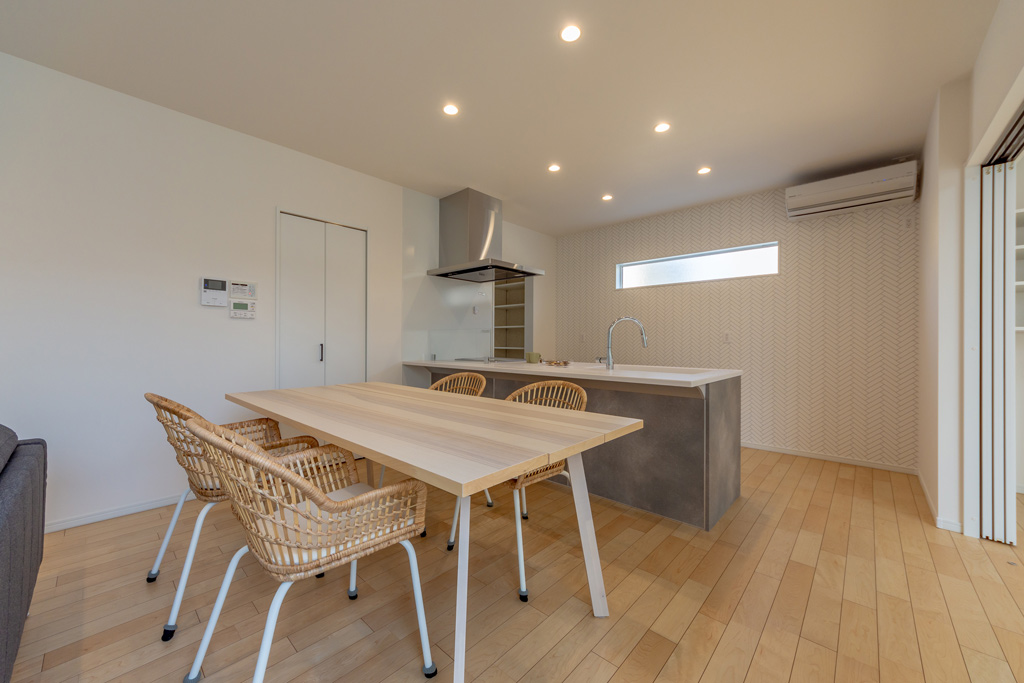 限られたスペースにも贅沢はある。