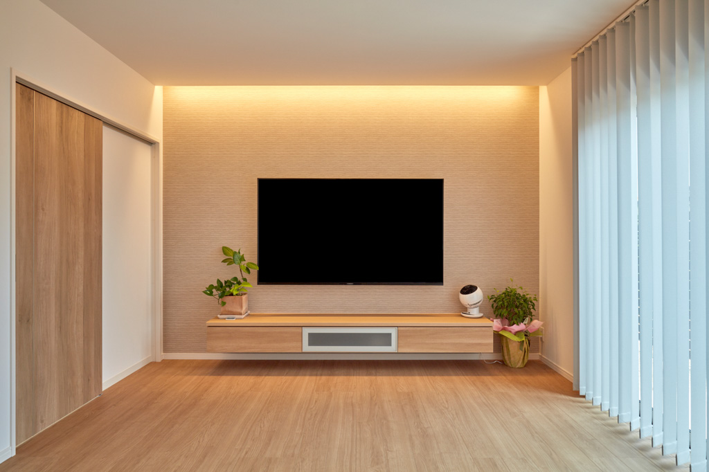 こだわった和室と坪庭がある家