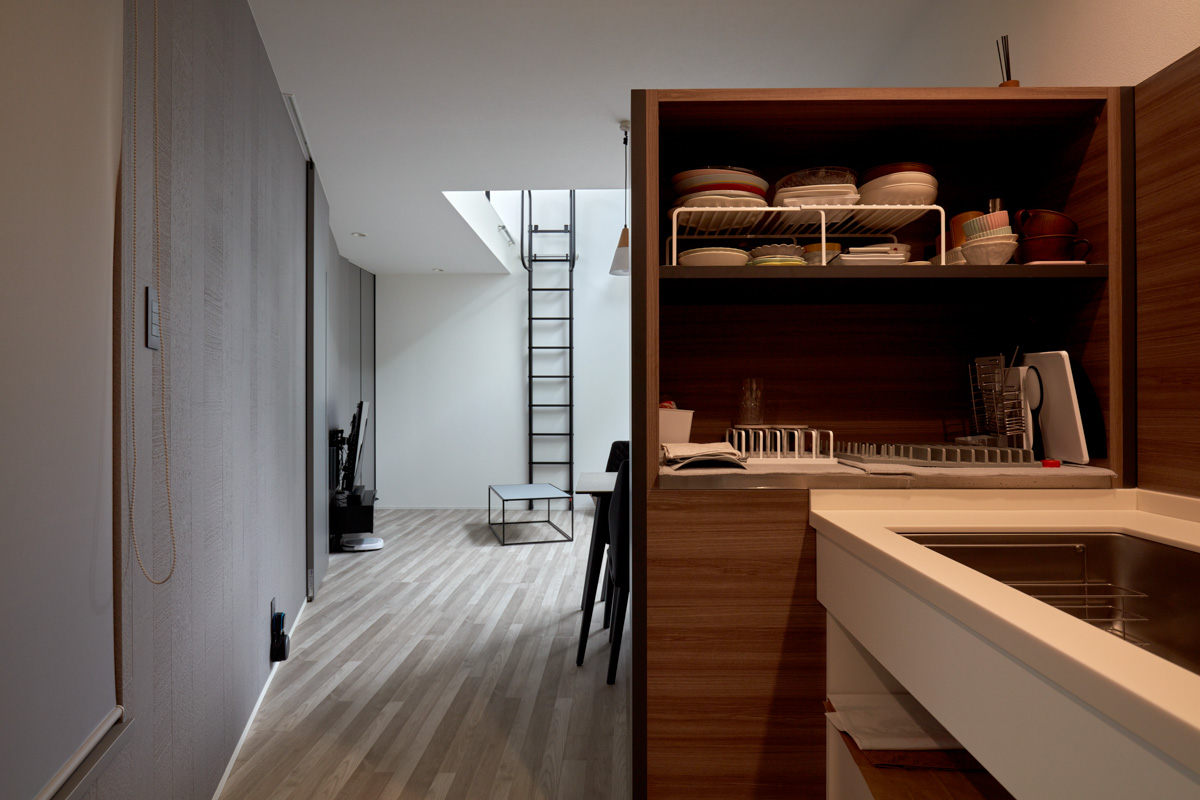 17坪の狭小地で最高の贅沢を