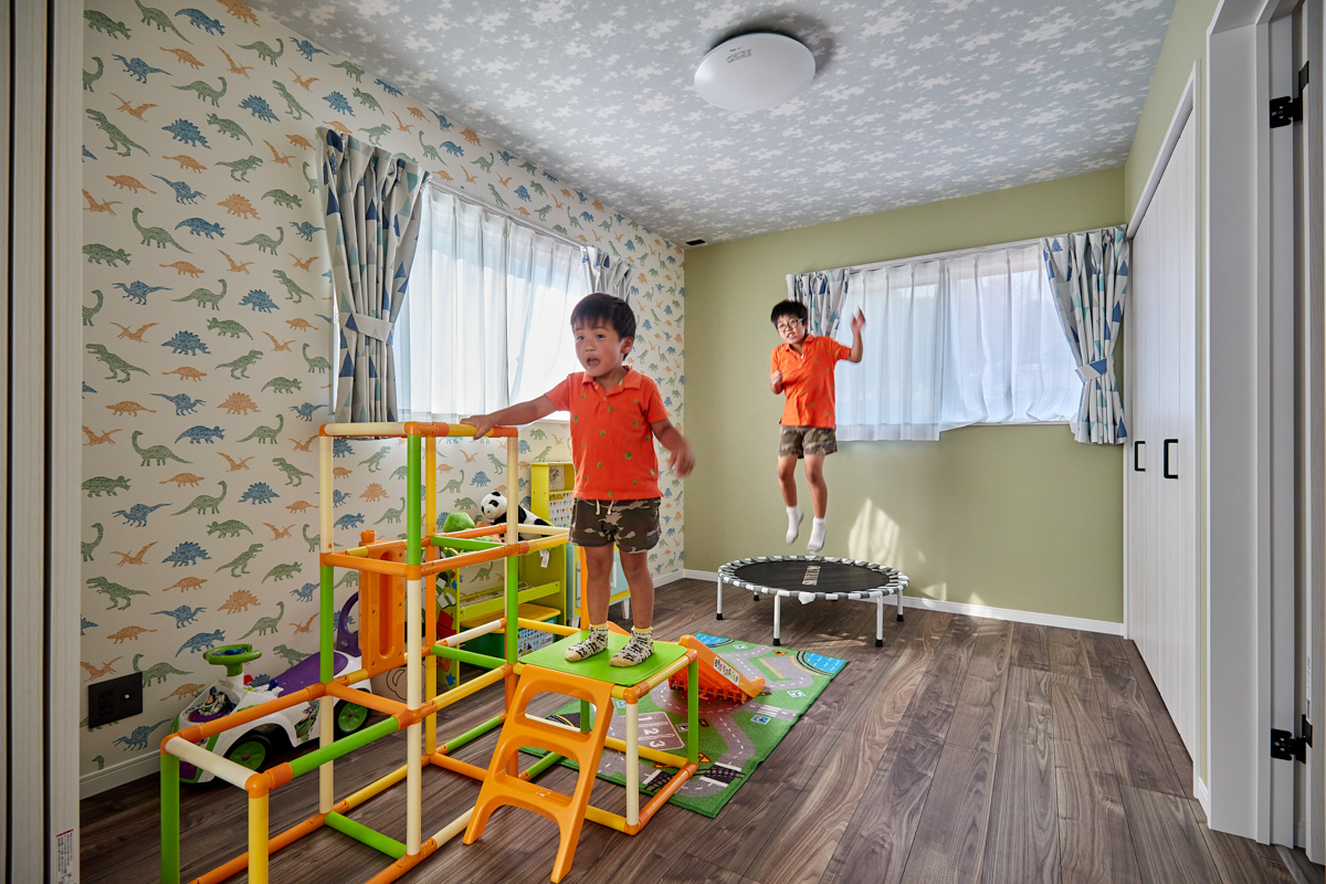 家族の夢がつまったシンプルモダン