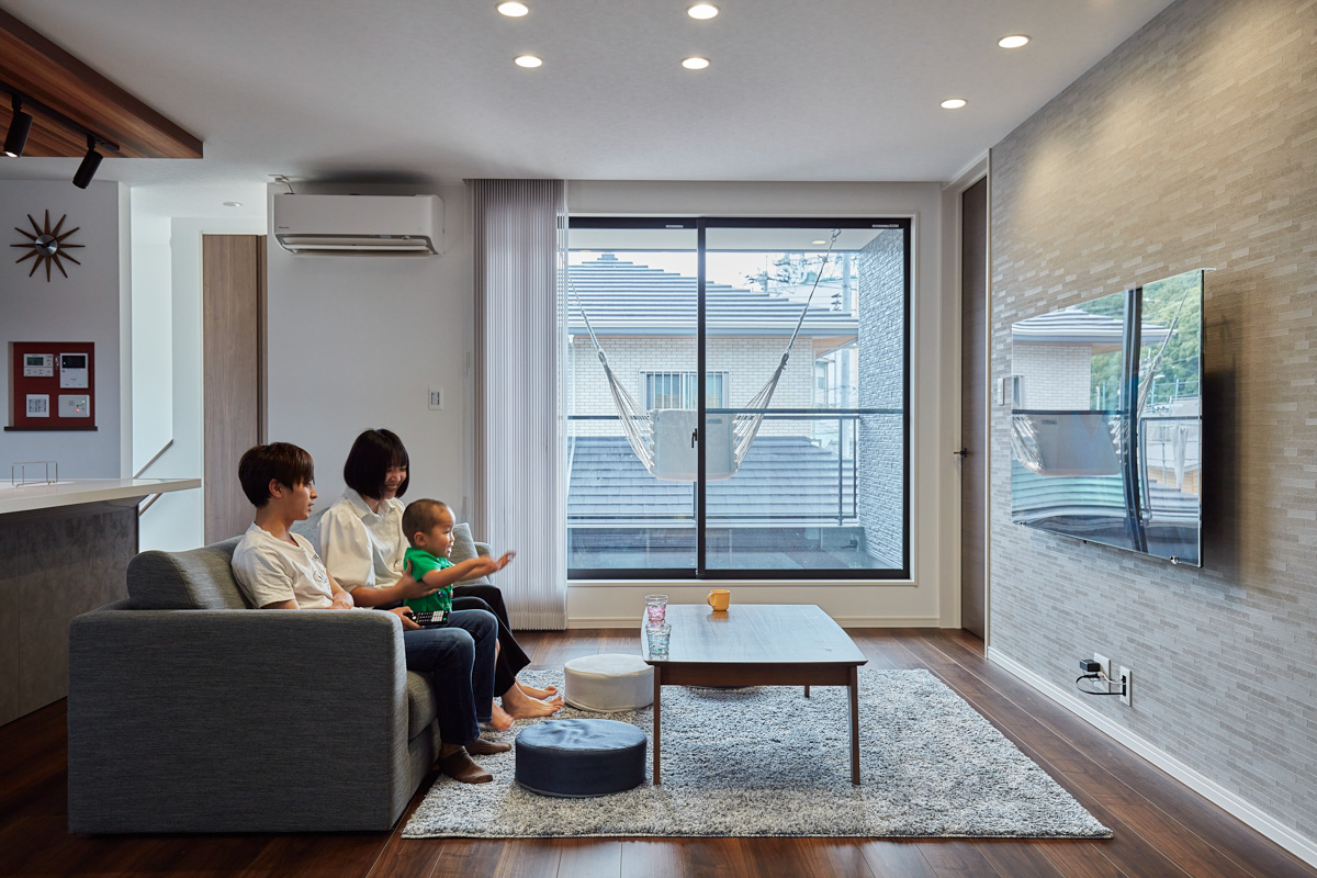 コミュニケーションのとれる二世帯住宅