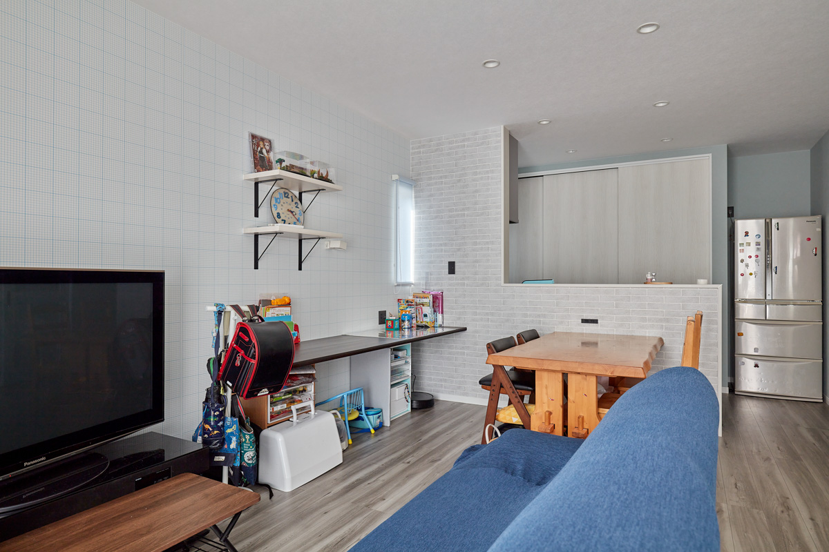 家族の夢がつまったシンプルモダン