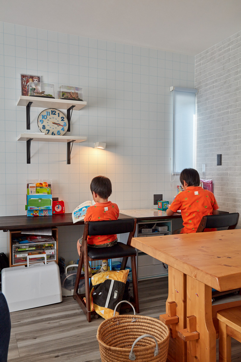 家族の夢がつまったシンプルモダン