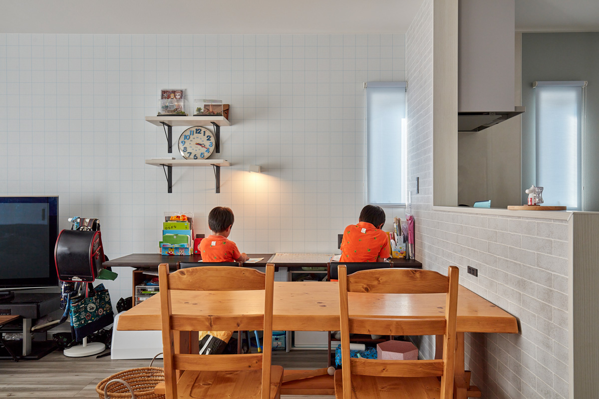 家族の夢がつまったシンプルモダン