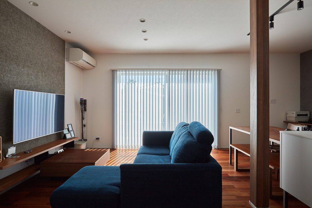 シンプルで生活動線を重視した家