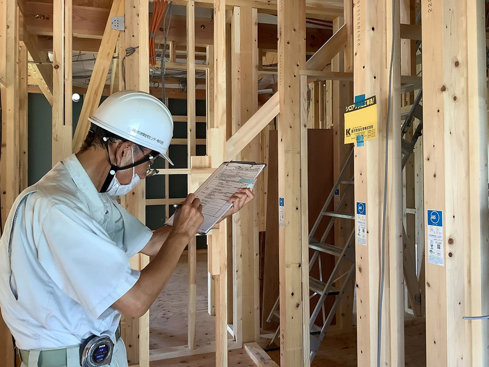 K様邸 建物検査