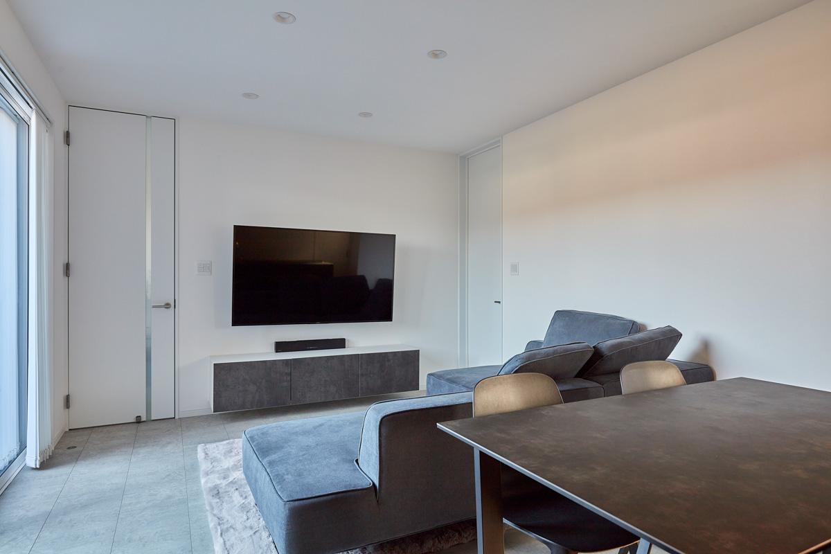 コートヤードのある家