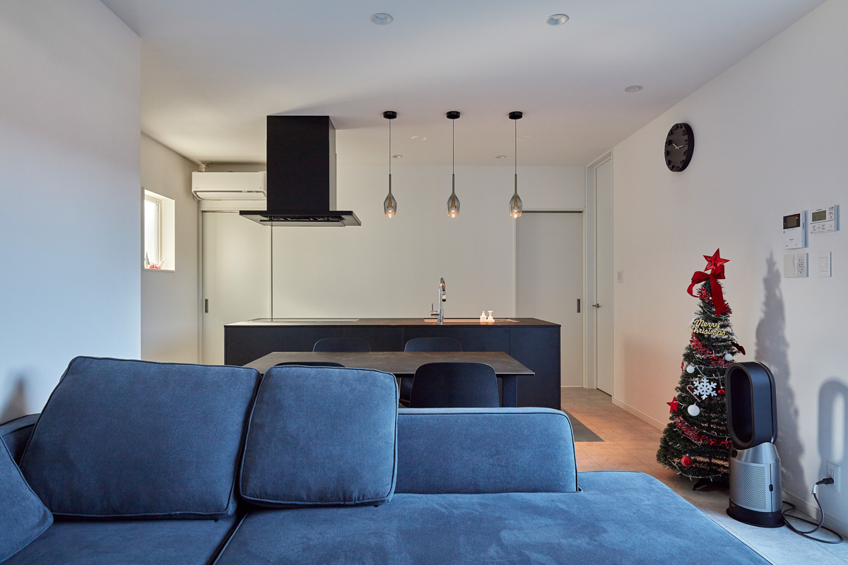 コートヤードのある家