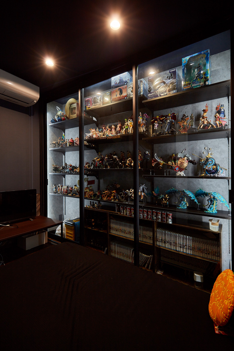 こだわりの趣味部屋があるお家