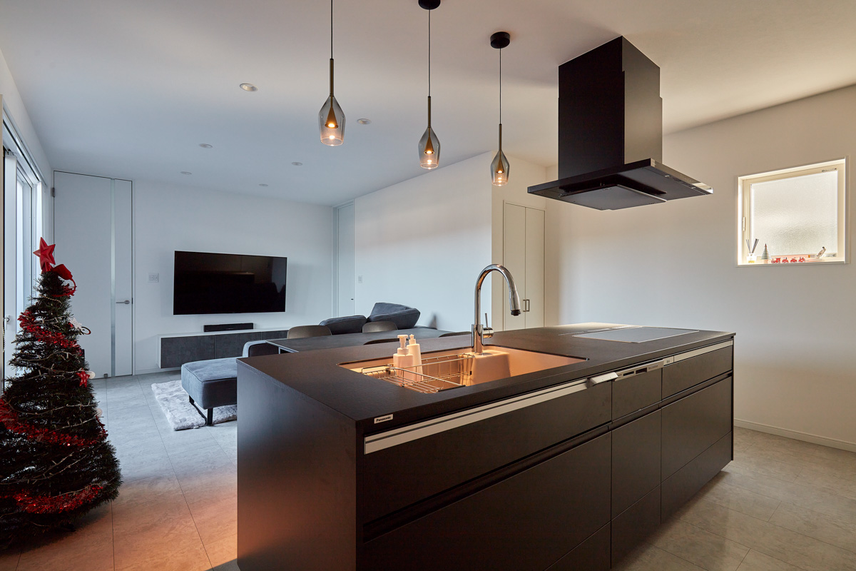 コートヤードのある家