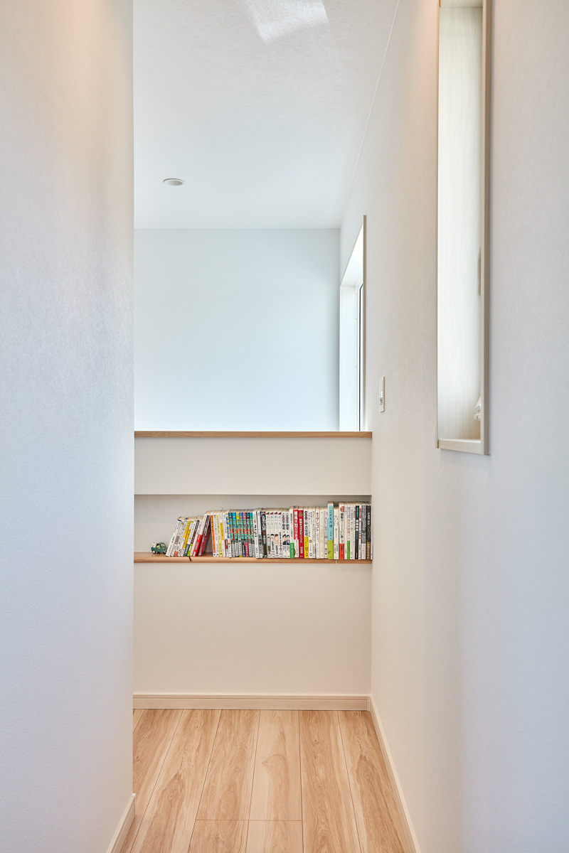 にゃんこと暮らす吹き抜けのある家