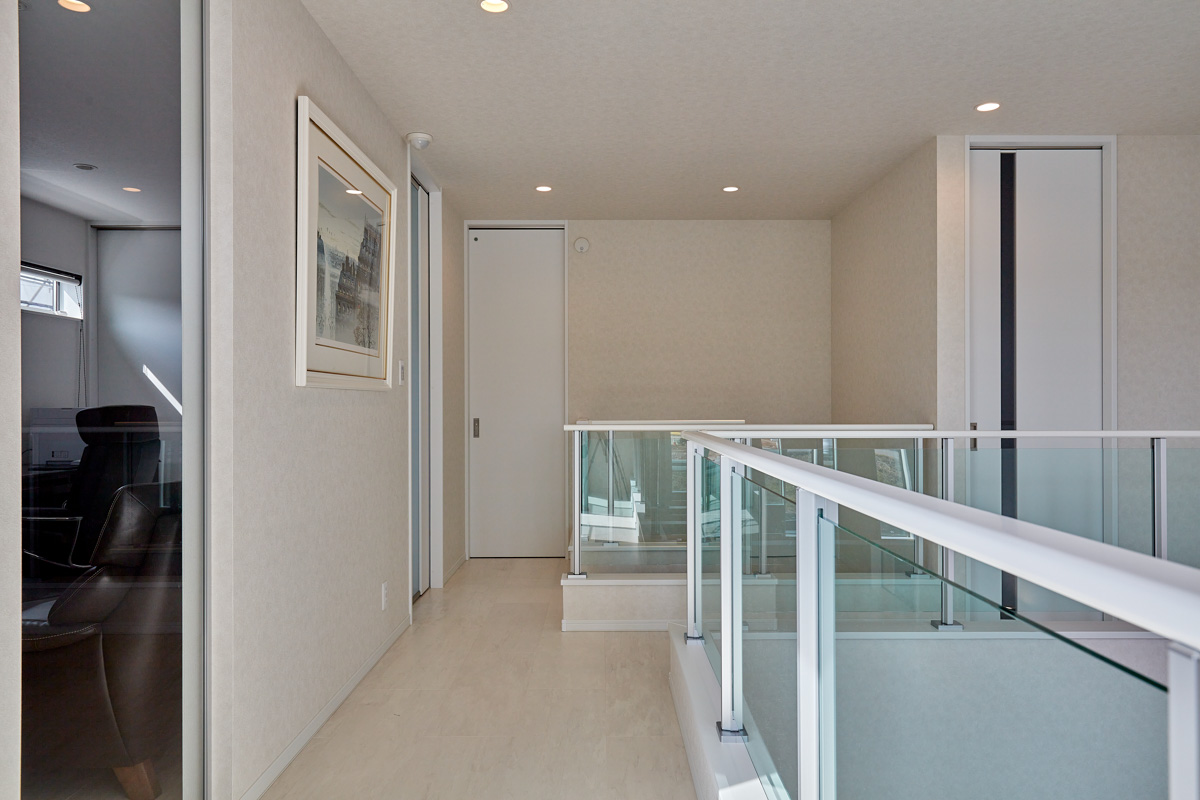 外観、内観で表情が変わる住宅