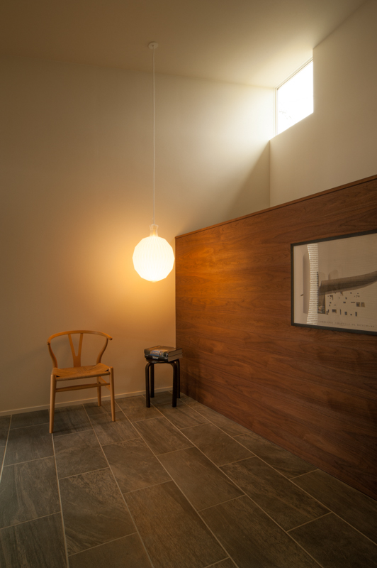 珪藻土の平屋の家