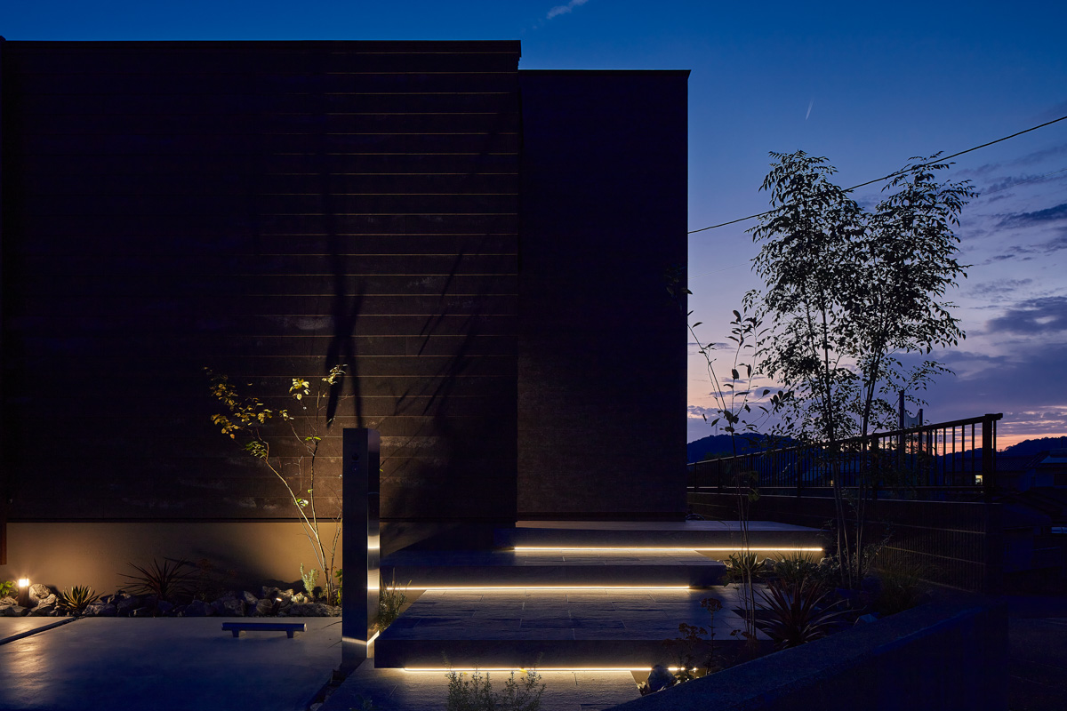 洗練された平屋