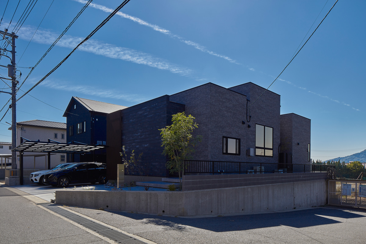 洗練された平屋