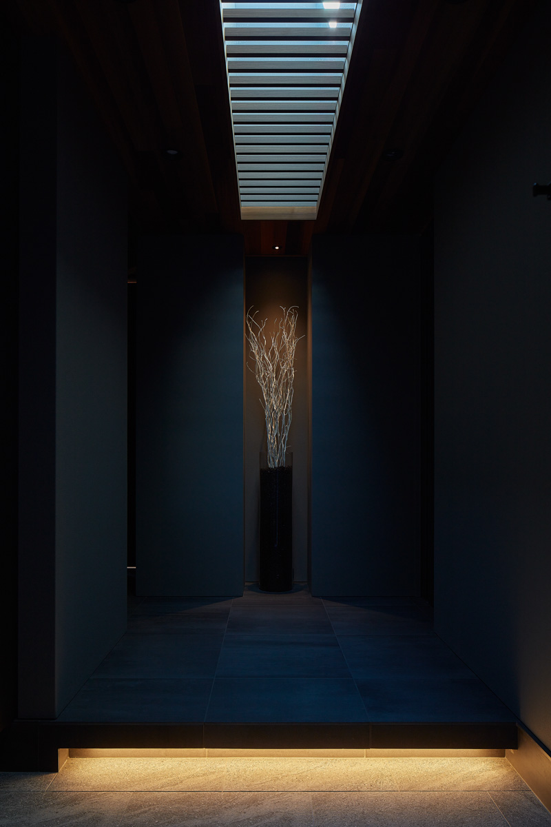 洗練された平屋