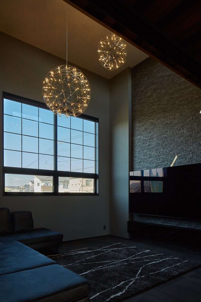 洗練された平屋