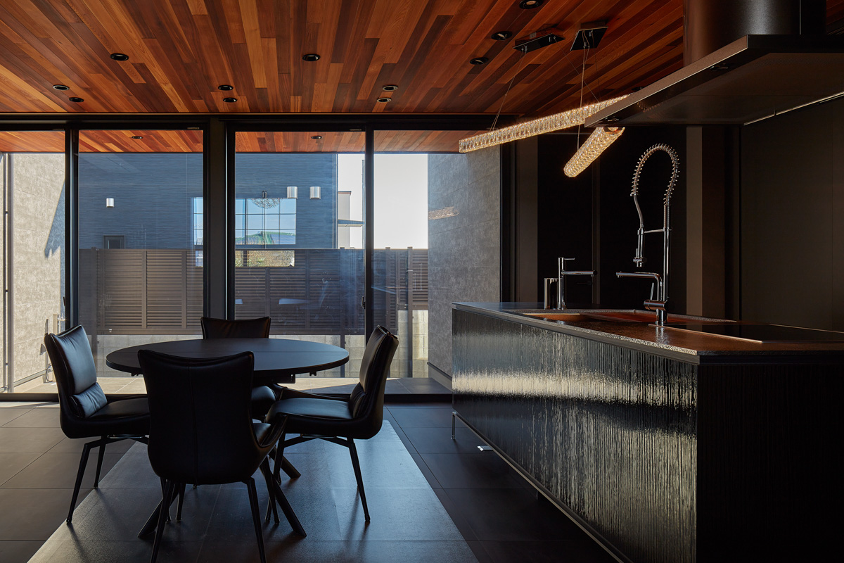 洗練された平屋