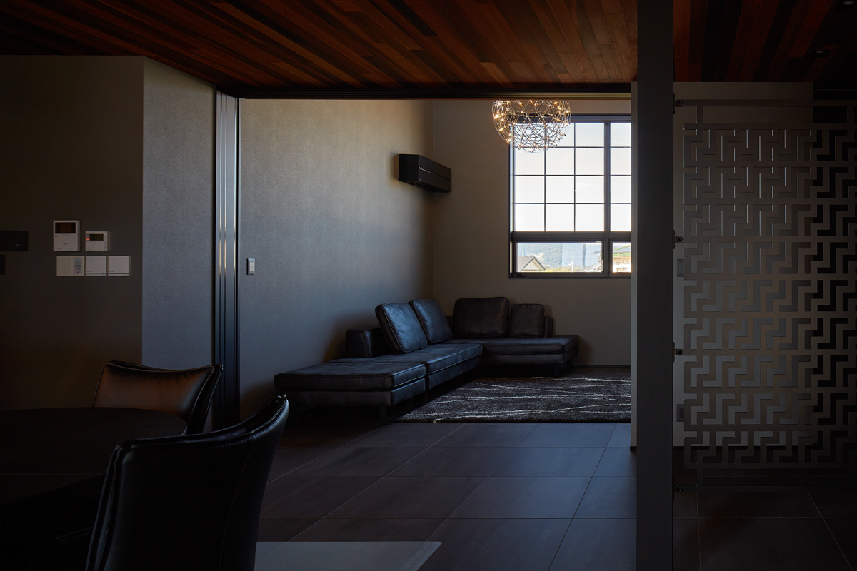 洗練された平屋