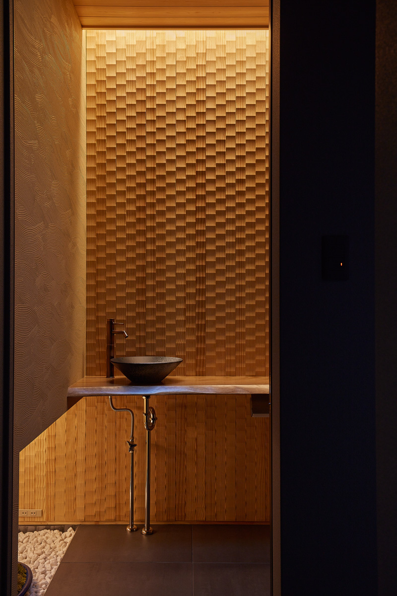 洗練された平屋