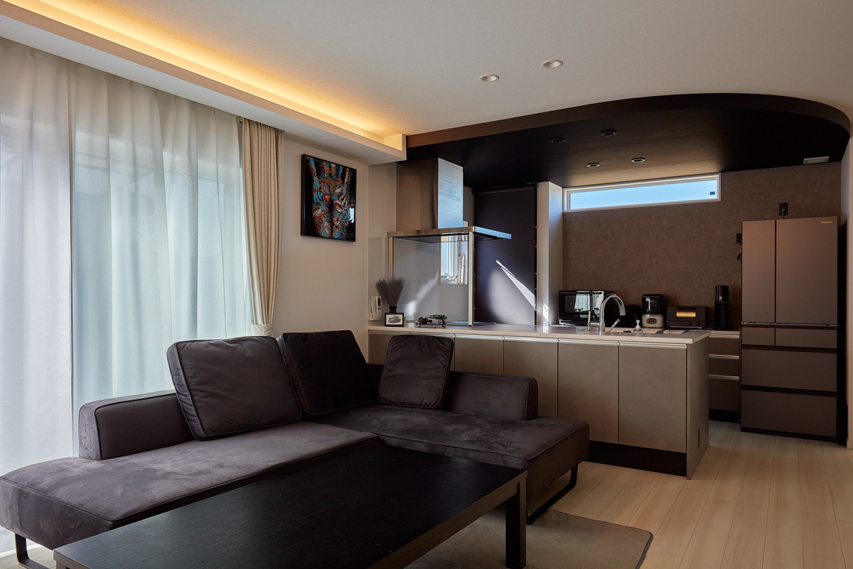 家族みんながリビングに集う家