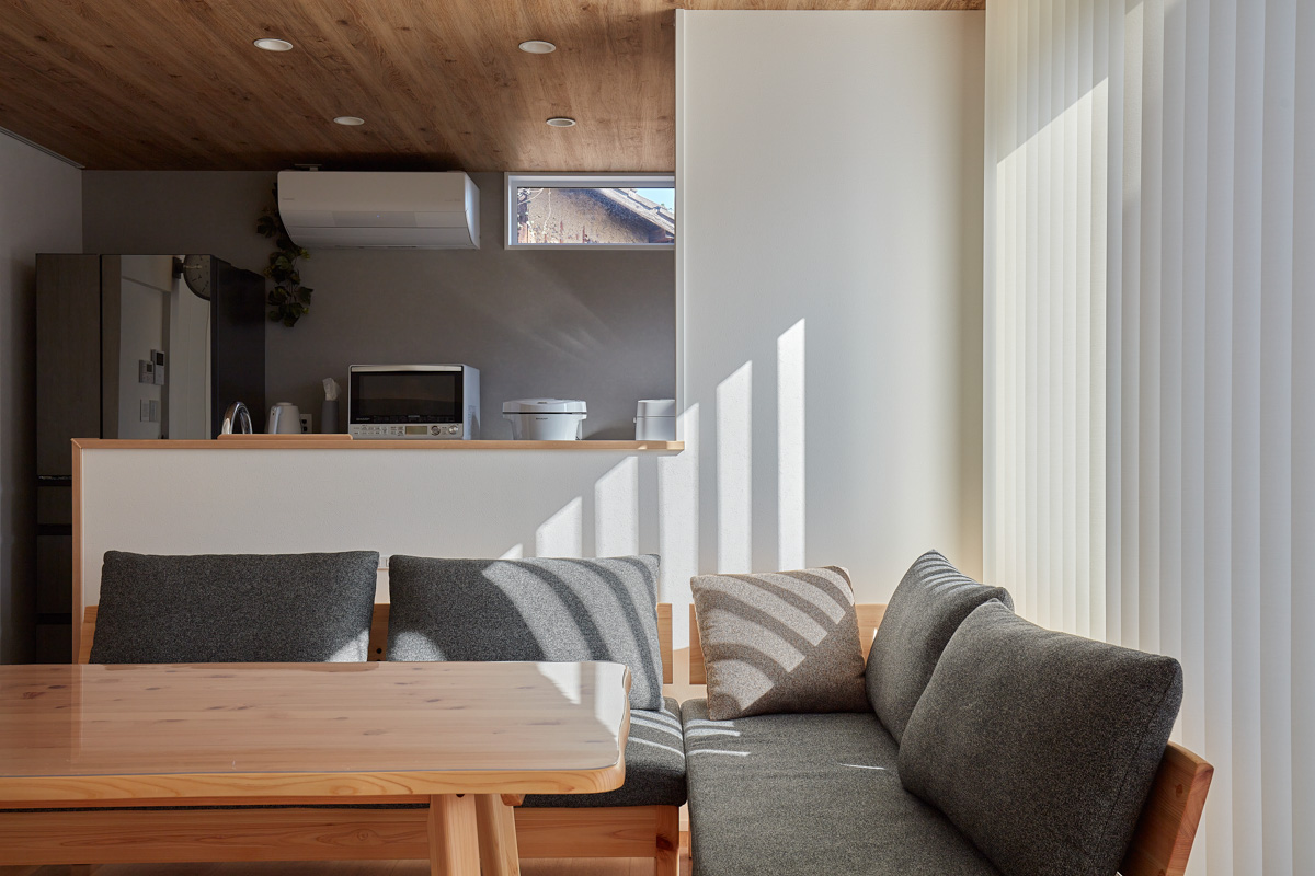 柔らかな光と過ごす家