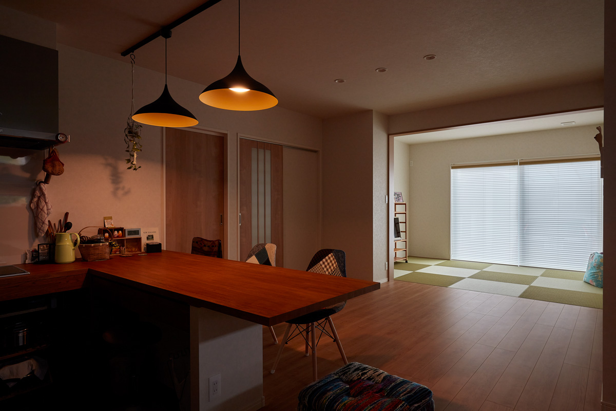 安らぎを感じる大人な邸宅