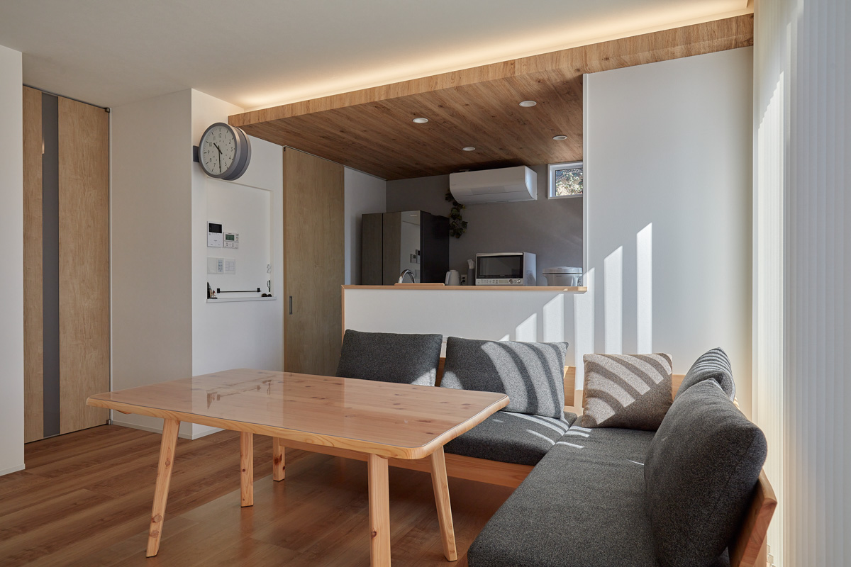 柔らかな光と過ごす家