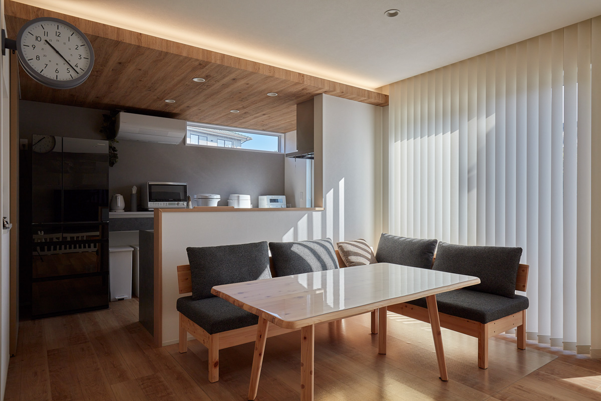 柔らかな光と過ごす家