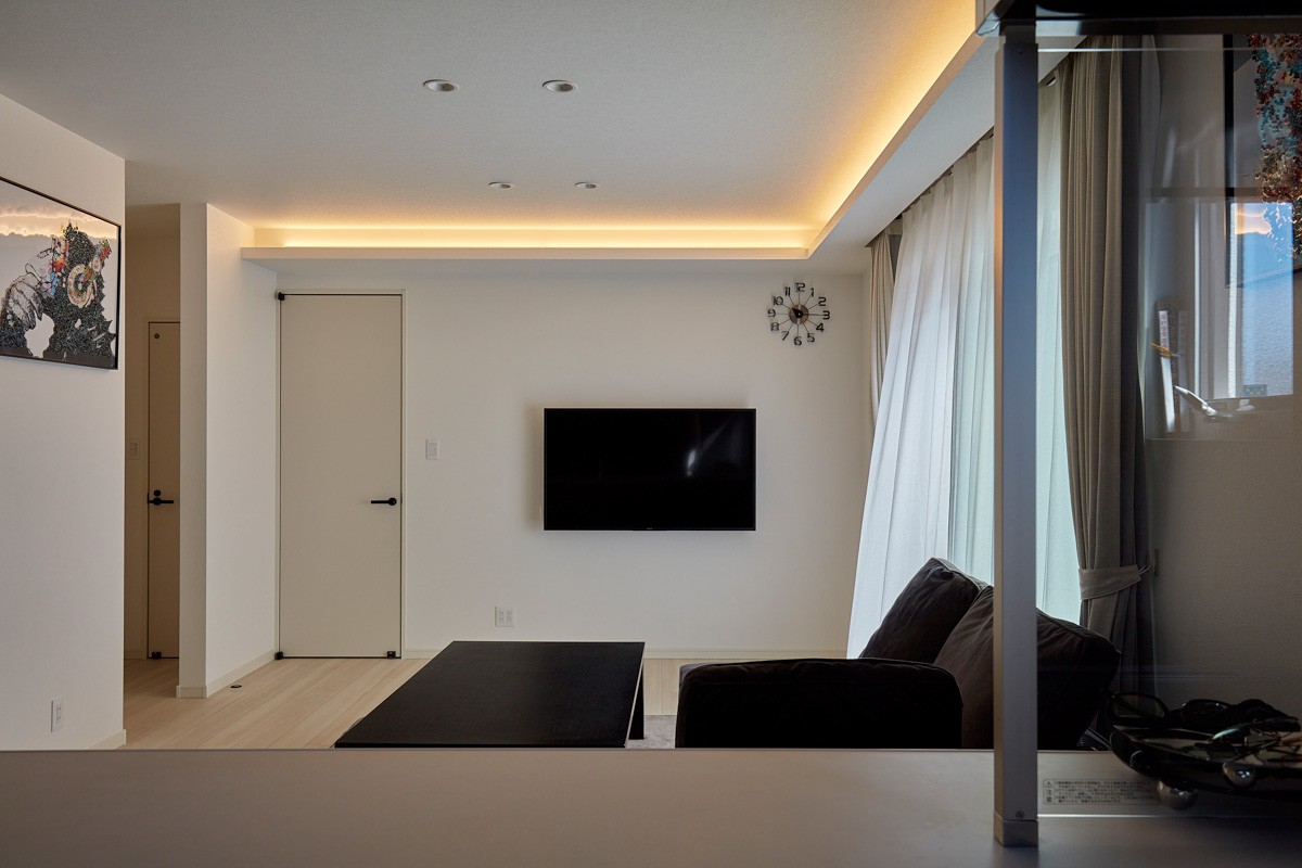 家族みんながリビングに集う家