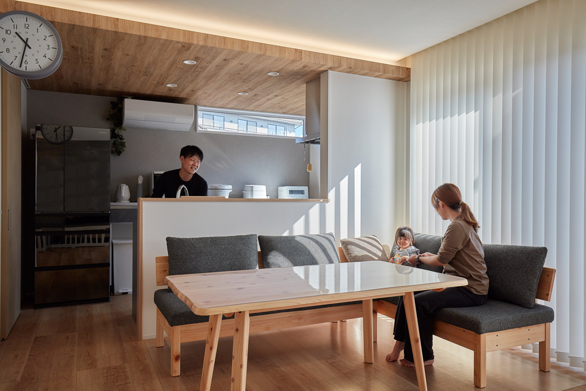 柔らかな光と過ごす家