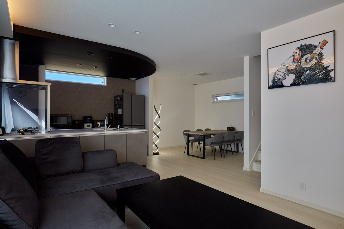 家族みんながリビングに集う家