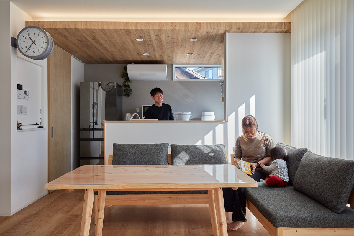 柔らかな光と過ごす家