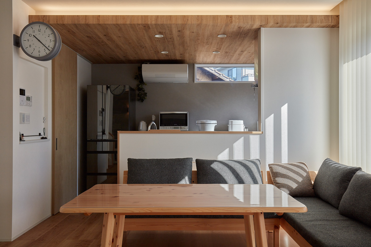 柔らかな光と過ごす家