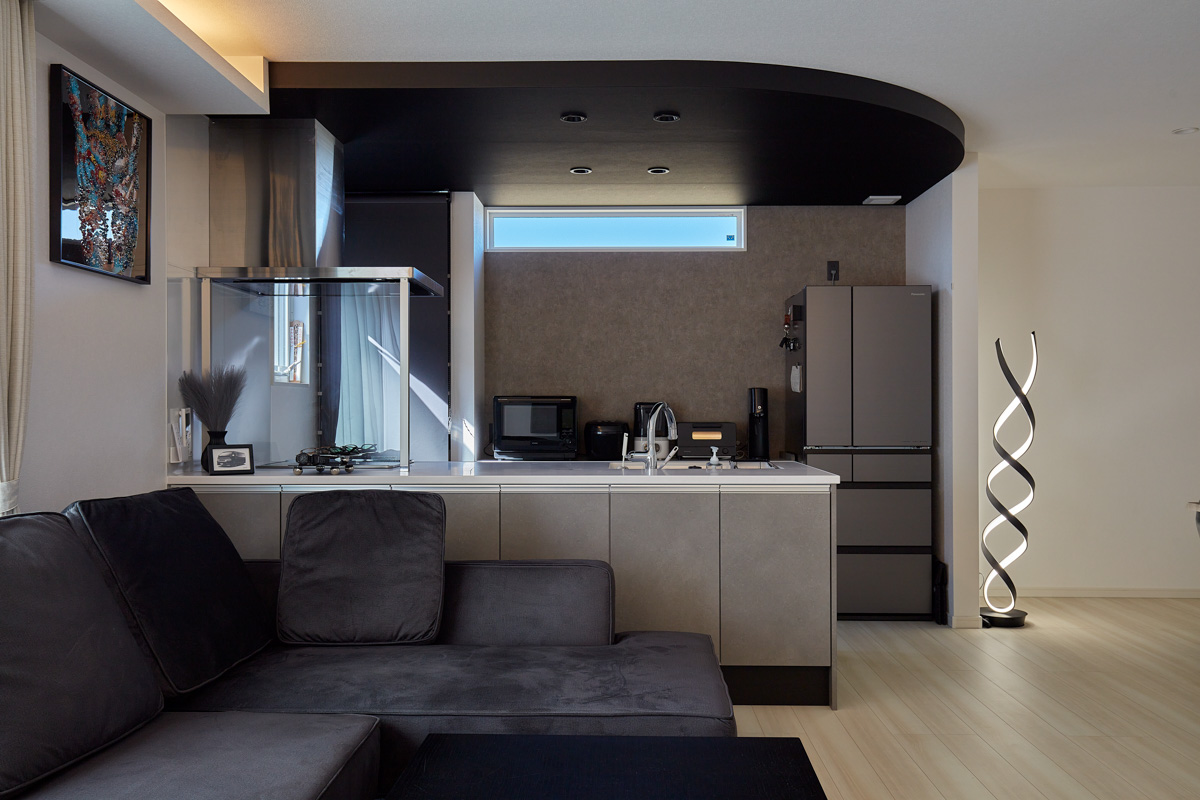 家族みんながリビングに集う家