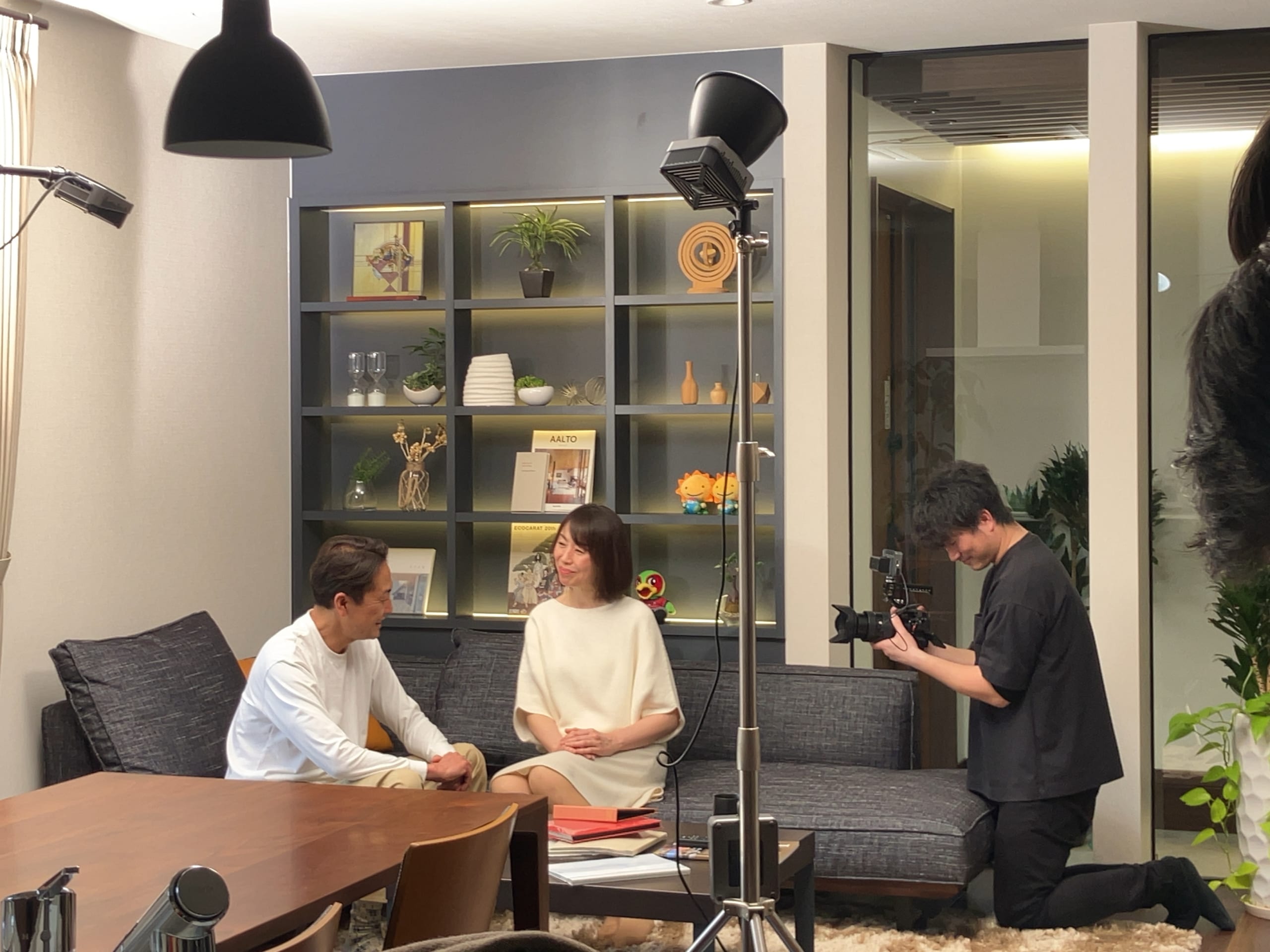 リフォーム動画　撮影風景