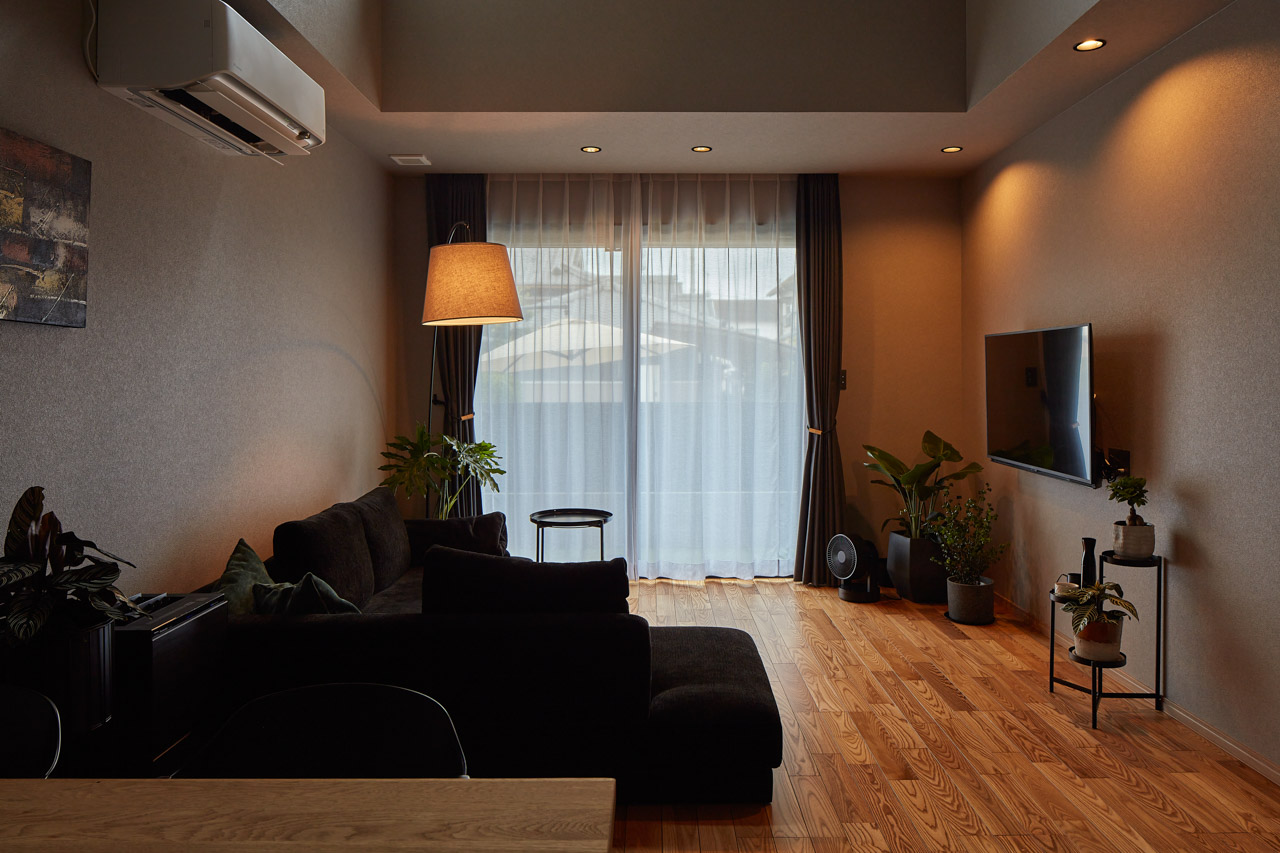 わんちゃんと過ごす贅沢な平屋生活