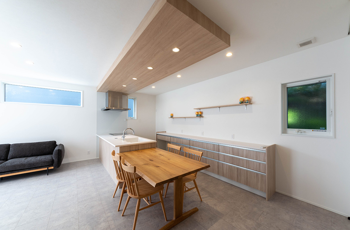 安江 瞬間的に美しさを感じられる家