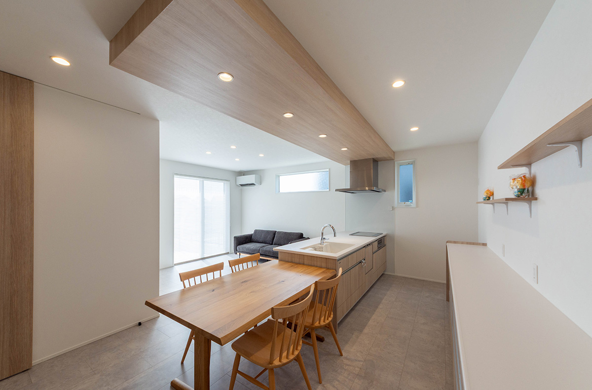 安江 瞬間的に美しさを感じられる家