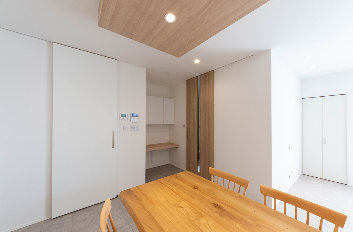 安江 瞬間的に美しさを感じられる家