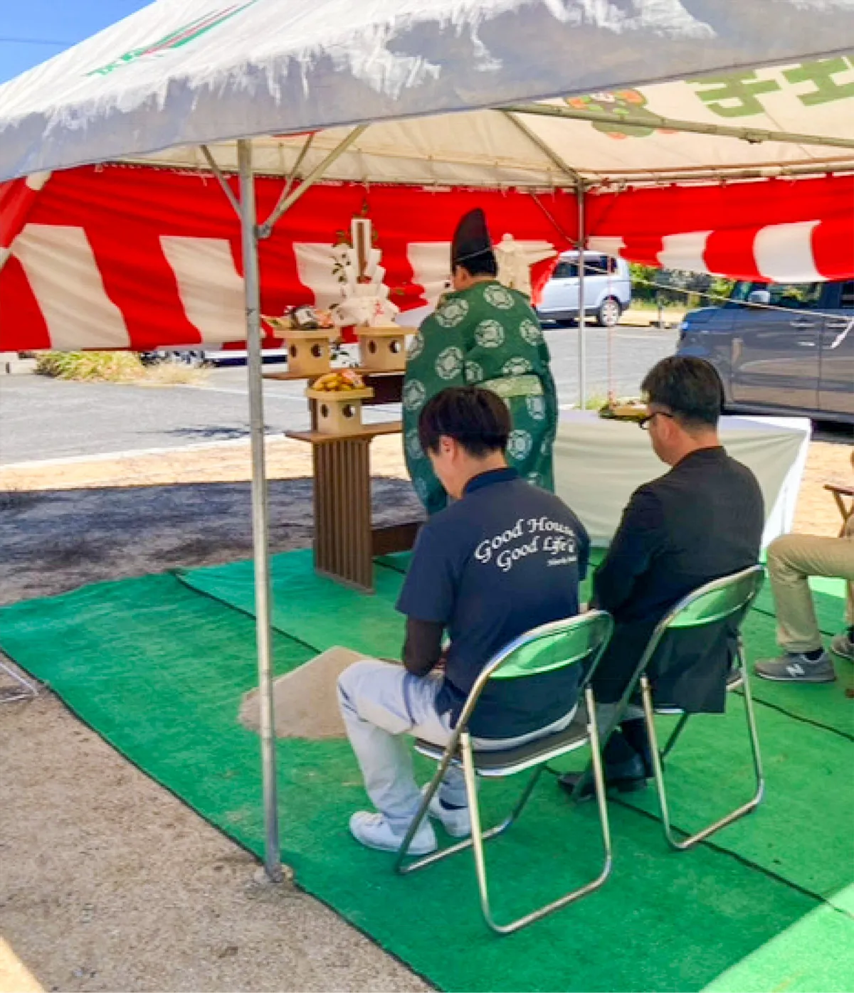 初担当のお客さま宅