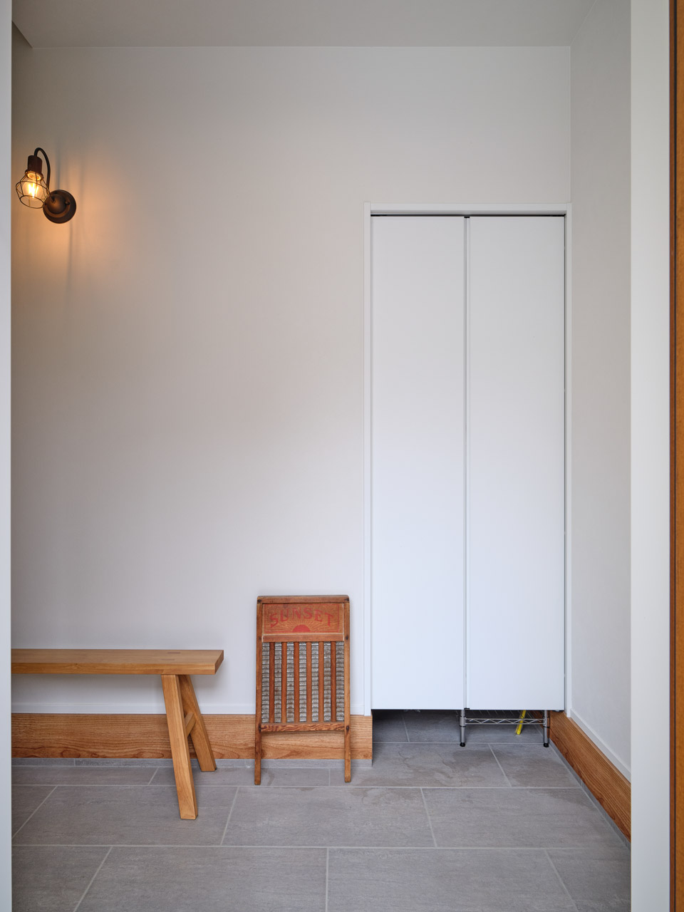 木目が美しいナチュラルな家