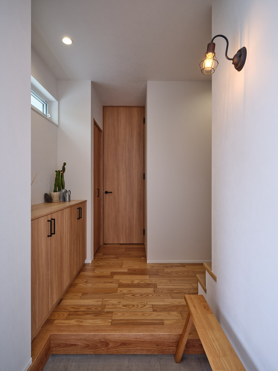 木目が美しいナチュラルな家