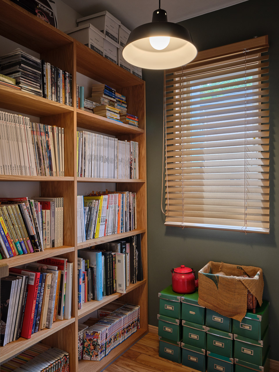 木目が美しいナチュラルな家