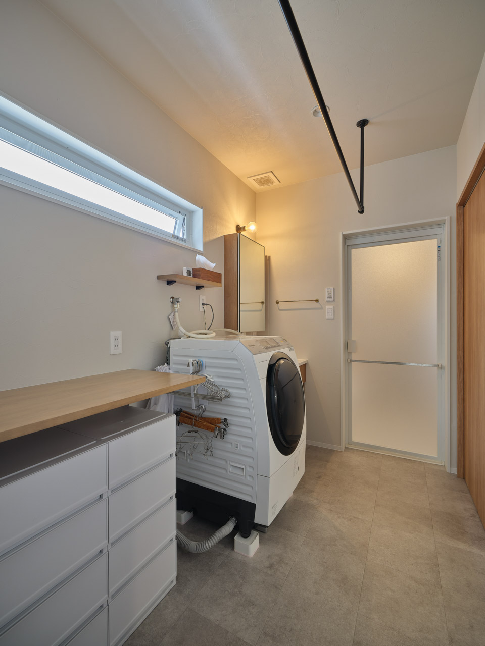 木目が美しいナチュラルな家