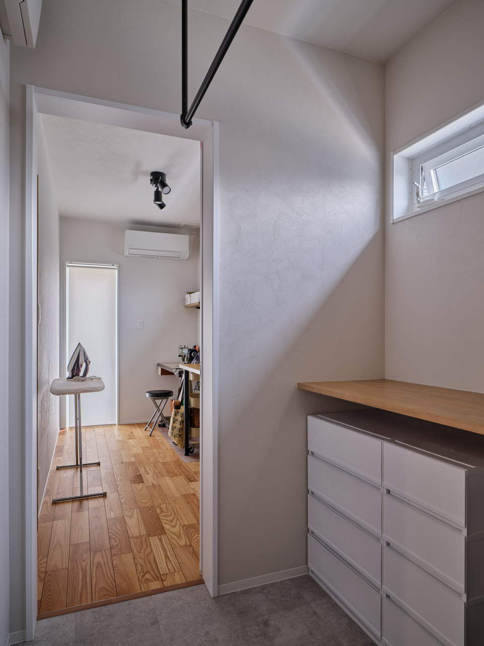 木目が美しいナチュラルな家