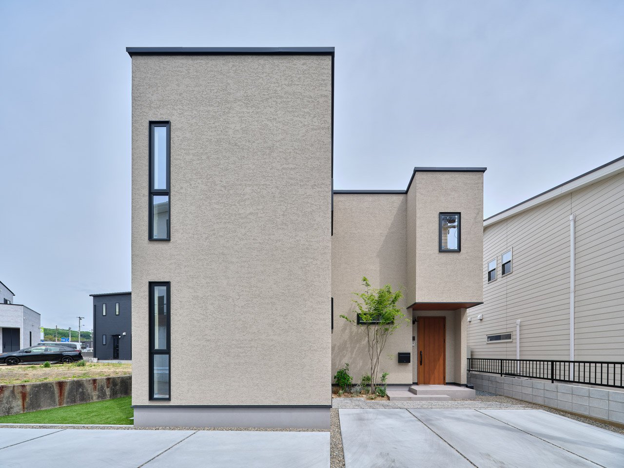 木目が美しいナチュラルな家