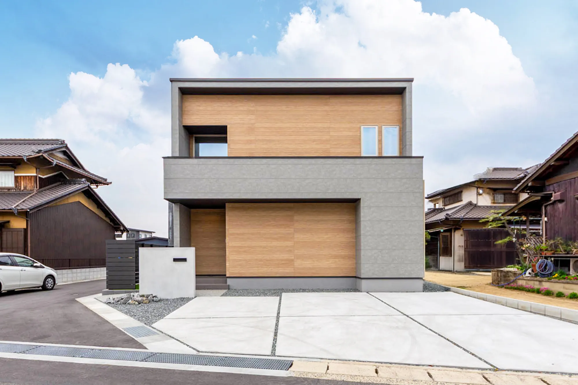 中畝 ヌックと吹ぬけのある家