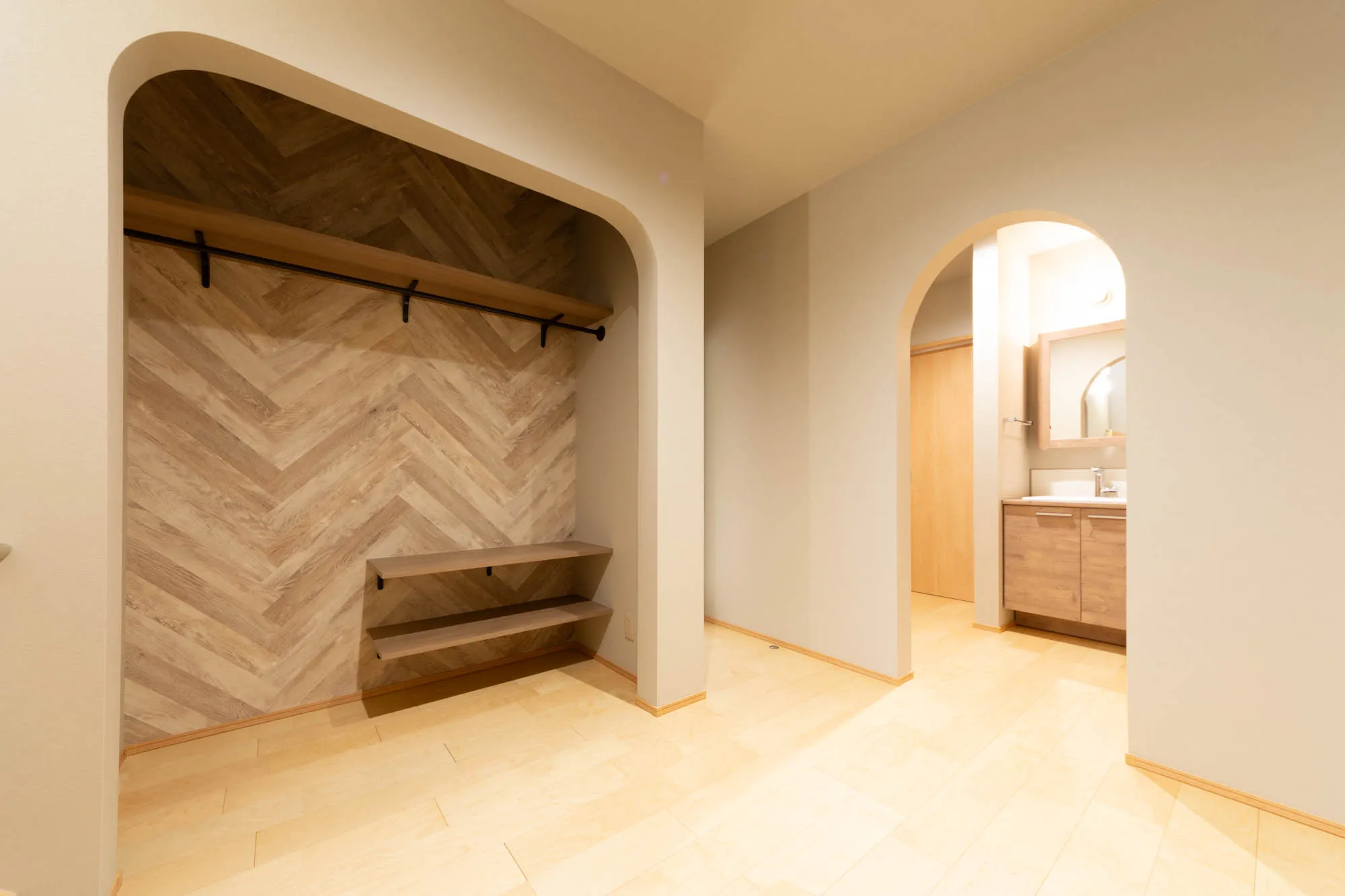 中畝 ヌックと吹ぬけのある家