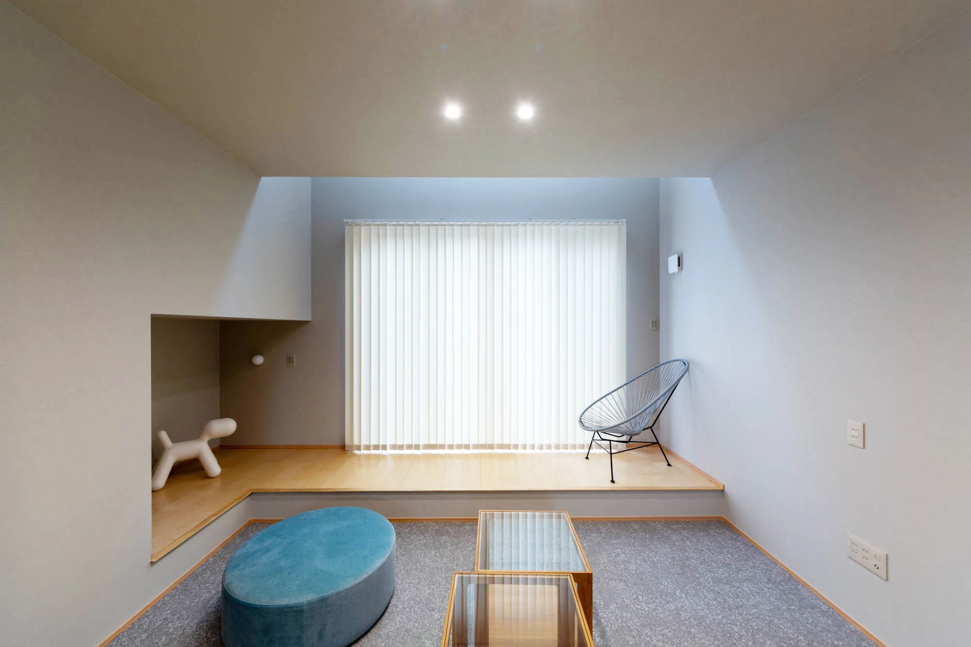 中畝 ヌックと吹ぬけのある家